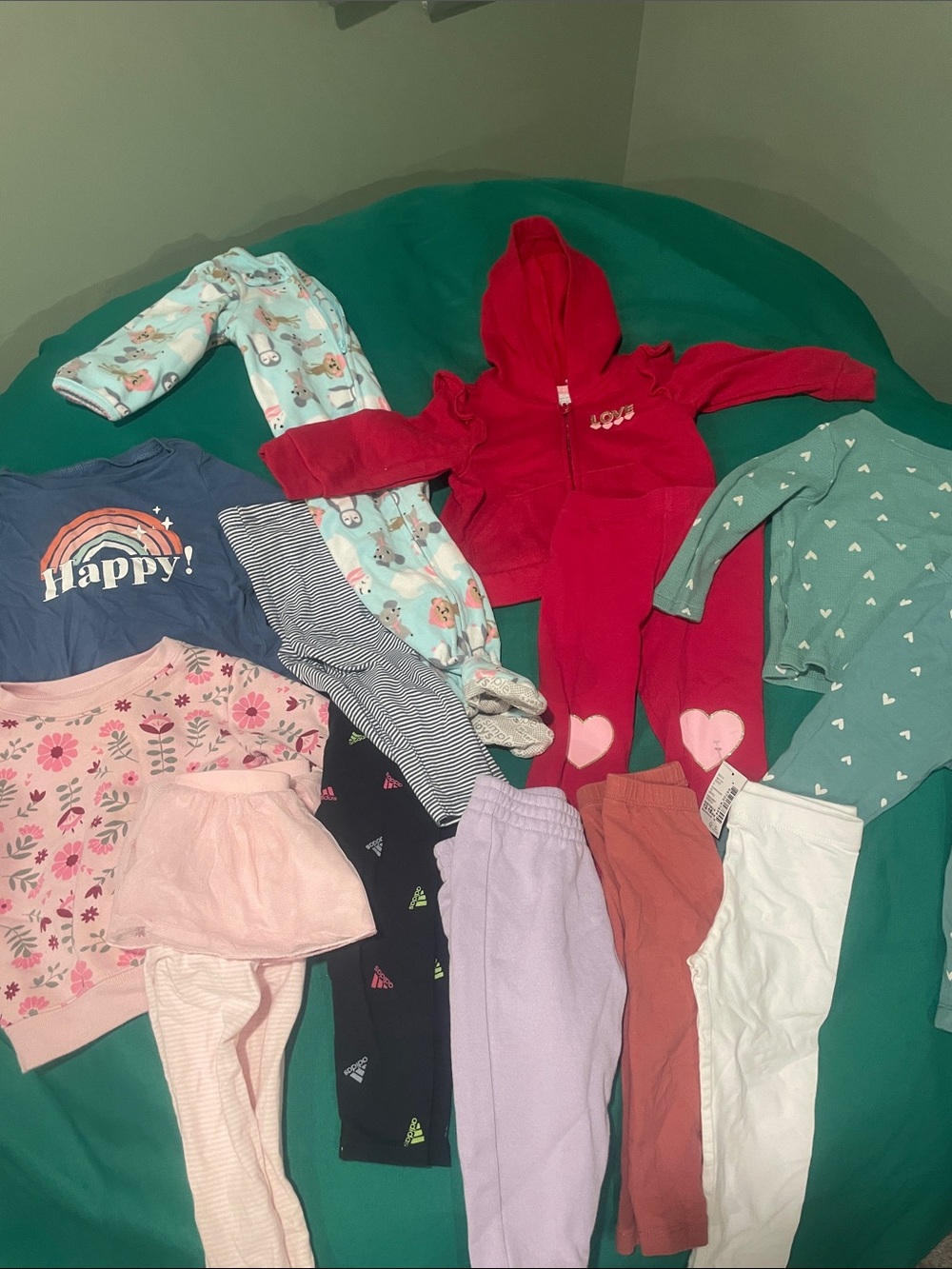 Puma Kids Matching Set - Red, Teal, Pink, Blue, Lavender, White